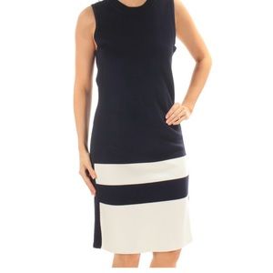 Tommy Hilfiger Navy Colorblock Dress